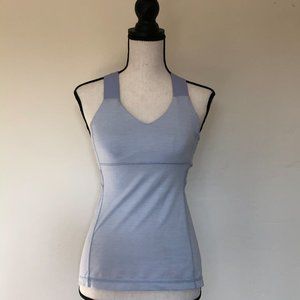 Light Purple Lululemon Tank top w/ Built-In Bra